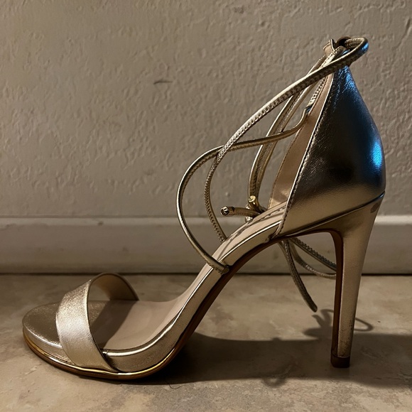 Kenneth Cole Womens Berry Heeled Sandal Ankle Wraparound Strap Size 8 | 3 inch - Picture 2 of 8